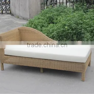 C - S-12 Hot Cheap Sale Garden Furniture Durable Rattan Lounger thumbnail-3