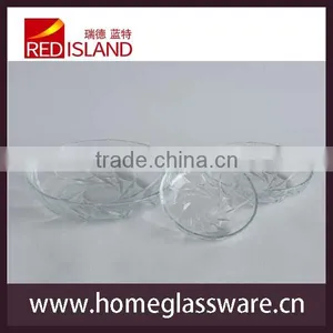 8 Inch Fresh Fruit Salad Glass Plate thumbnail-5