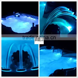 Factory Supply Outdoor Rectangular Swim Spa Pop-up TV Swim Spa Pool 8 - 12 Person Hot Tub Led Swimming Pool Light thumbnail-6