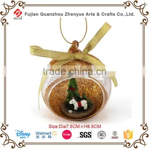 Polyresin Customized Wholesale Christmas Ornament Suppliers,Christmas Ornament Parts,Christmas Ornament Crafts thumbnail-1