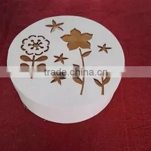 China Factory Supply Balsa Lightweight Bark Round Wood Cheese Box for Sale thumbnail-3
