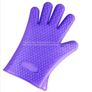 BBQ Baking Smoke Oven Glove Silicone Extra thumbnail-1