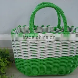 Cheap Plastic Baskets for Shopping With Handmade thumbnail-1