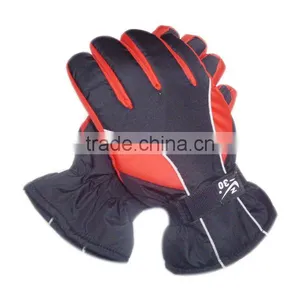 2014 Fashion Cheap Winter Warm Ski Gloves With Red Color thumbnail-1