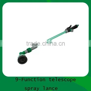 Telescopic 9 Dial Spray Lance /Aluminum Garden Water Spray Lance/wand thumbnail-3