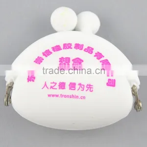 Small Cute Silicon Material Silicone Coin Ring Wallet thumbnail-1