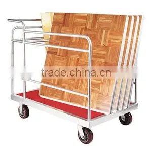 Hotel Furniture Metal Strong Dance Floor Trolley With Wheels thumbnail-1
