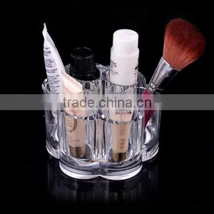 Cy270 Plum Flower Clear Acrylic Makeup Organizer Insert Makeup Box Lipstick Brush Storage Box Cases thumbnail-6