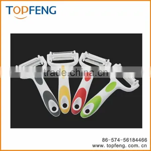 3 in 1 Peeler, 3way Peeler With Non-slip Handle, Vegetable Peeler,Peeler/Cutter/Slicer,Multifunction Rotation Vegetable Slicer thumbnail-1