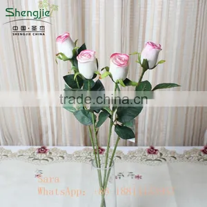 Decorative Artificial Single Rose for Wedding &table Centerpieces thumbnail-5