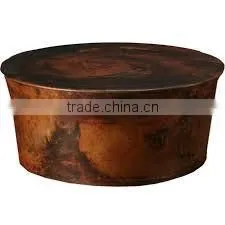 Antique Living Room Side Room Drum Table thumbnail-1