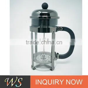 WSCHSY128 French Press Coffee Maker Stainless Steel French Press thumbnail-1