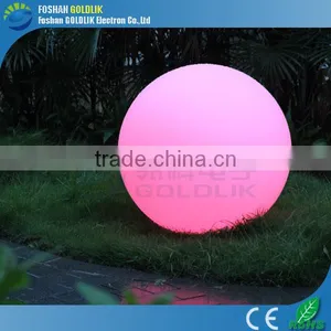 D40 Decorative Plastic Outdoor Led Light Ball Changing Color GKB-040RT thumbnail-1