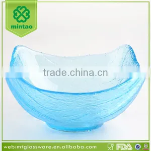 Cheap Handmade Coloured Square Glass Bowls thumbnail-1