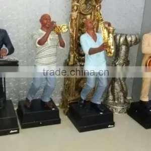 Guo Hao Hot Sale Custom Jazz Bank Concrete Statue Molds for Sale thumbnail-1