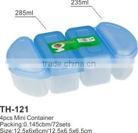 Mini Vegetable Plastic Food Container thumbnail-4