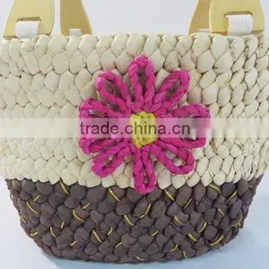Mini Innovative Summer Woven Straw Bag Beach Natural thumbnail-3