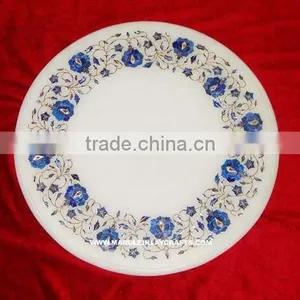 Marble Inlay Coffee Table Tops, Marble Inlay Table Top thumbnail-1