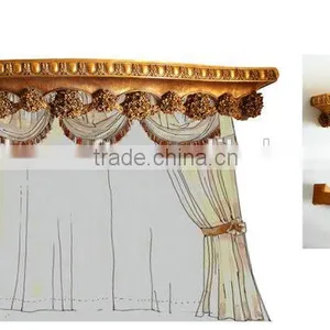 MW-3325-01 Art Curtain Support With Flowers for Decoration thumbnail-1