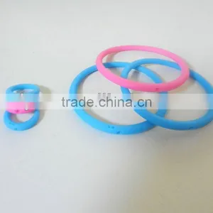 Silicone Jewelry Set Silicone Diamond Bracelet + Silicone Diamond Ring thumbnail-1
