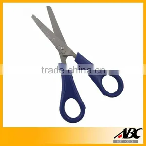 Safety Plastic Handle Schools Scissors With Ruler thumbnail-1