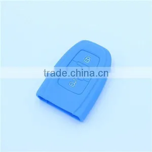 for Audi A4L.A5.A8.Q5.S5 Soft Silicone Materail Silicone Car Key Shells thumbnail-4