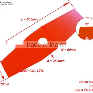 2 Teeth Grass Cutter Blade thumbnail-1