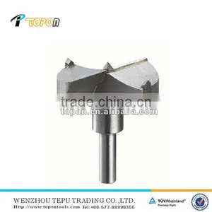Long Life Tools Forstner Drill Router Screw Bit With Yellow End and Silver Body thumbnail-1