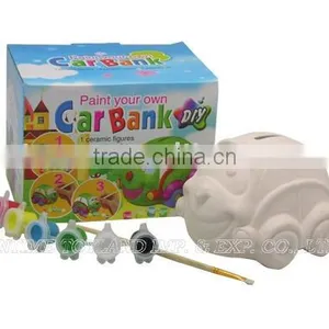 Mini Drawing Car Toy,lovely DIY Paint Toy thumbnail-1