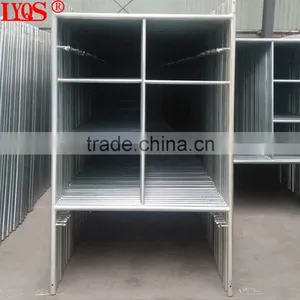 Construction Ladder Type Steel Scaffolding Shoring Frame For Masonry Work thumbnail-5