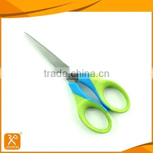 6.5" FDA Soft PP+TPR Handle Stainless Steel Office Scissors thumbnail-2