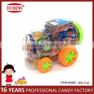 Mini Fruit Jelly Cup in Car Jar thumbnail-1