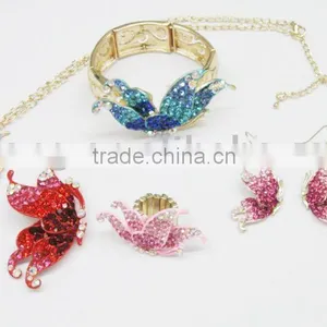 2014Fshion Butterfly Jewelry Set/accessory thumbnail-1