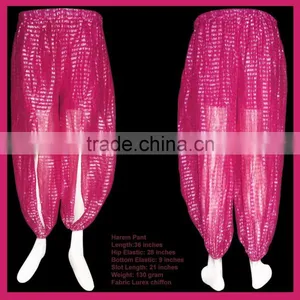 Belly Dance Harem Pant Made of Lurex Chiffon thumbnail-2