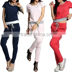 Cheap Tracksuit Trendy Short Sleeve Round Neckline Pretty Thailand Quality Tracksuit With Contrast Details Fashion Design thumbnail-1