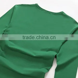 Mens Cheap Brand Fashion Long Sleeve Plain Cotton t Shirt thumbnail-5