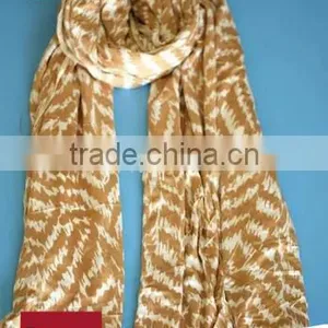 Cute Digital Printed Silk Scarf for Little Girls in Spring and Autumn thumbnail-2