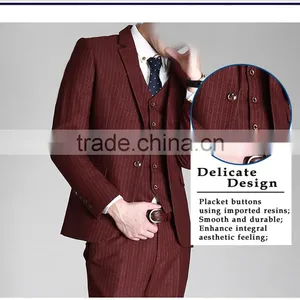 2017 Latest Design Coat Pant Men Suit Men's Coat Pant Designs Wedding Suits thumbnail-5