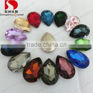 Teardrop Sew on Crystal Fancy Stones for Wedding Dress thumbnail-1