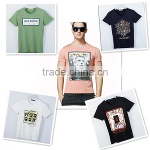 NEW Design Casual Slub BAMBOO Cotton t Shirt Men Offset 3D Printing O-neck Special Cool Top Tees thumbnail-1