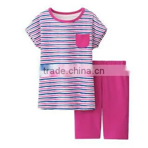 Children Wear Pajamas Suit/kids Girl Fashionable Cotton Wear/hotsale Design for Children thumbnail-1