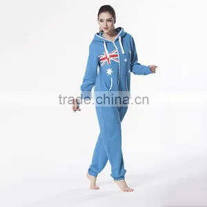 2015 Fashion Hoody Austrian Flag Adult Romper Pajamas Onesie thumbnail-2