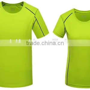 Hot Sale Plain Women/ladies Blank 100%polyester Sport Dry Fit Summer T-shirts thumbnail-6