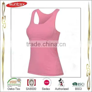 Suntex Running Wear Manufacturer Ladies Sexy Cool Dry Training Shirts Sport Wear thumbnail-6