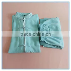 Factory Price OEM Unisex Cotton Tai Chi Kongfu Uniform Suit Art Uniform Chinese Kongfu Uniform thumbnail-2
