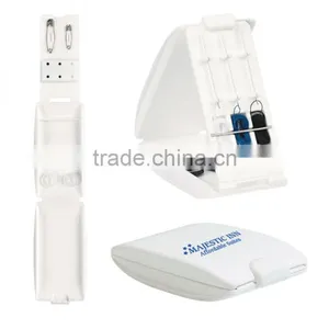 Budget Pre-Threaded Fold Up Sewing Kit - Includes Threaded Needles, Buttons, Safety Pins and Comes With Your Logo thumbnail-1