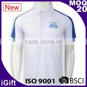 BSCI Factory Audit Golf Polo Shirt Dry Fit Custom Polyester/ Spandex Polo-Shirt thumbnail-1