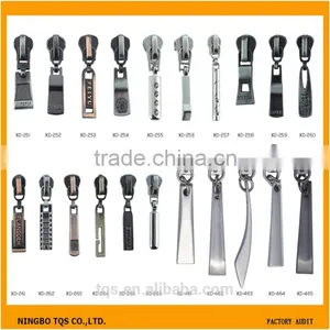 5# Fashion Design Custom Metal Zipper Slider thumbnail-1