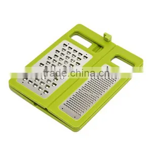Kitchen Gadgets Vegetable Fruit Slicers Cutter Fold Flat Grater Plus Folding Box Grater Shredded Slicer Cooking Tools KC1394 thumbnail-3