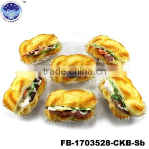 Toast Twist Bread With Fruit Designs Promotional Gifts Simulated Models thumbnail-1